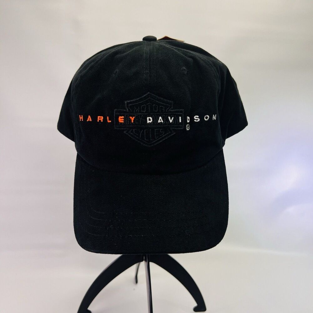 Harley Davidson Holoubek NWT Vintage Embroidered Cotton Hat Size 7.5
